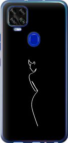 Чехол на ZTE Blade V2020 Силуэт1 "4590u-2529-17620"