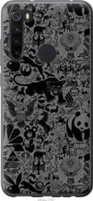 Чохол для Xiaomi Redmi Note 8 з пластику FCh_011215