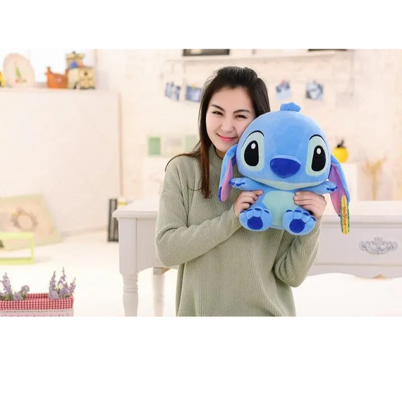 Плюшевий Стіч іграшка-обіймашка 36 см, з мультфільму Ліло та Стіч | Зображення 1