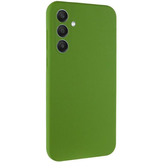 Чохол Silicone Cover Ummi Lakshmi Full Camera (AA) для Samsung Galaxy S25 FE Зелений / Dark green