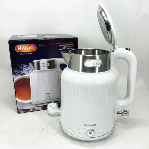 Електричний чайник для дому на кухню, Електрочайник на кухню, Потужний побутовий електрочайник BU-84 | Зображення 7