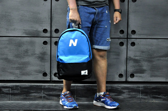Рюкзак НБ класик чорно-блакитний | Зображення 1