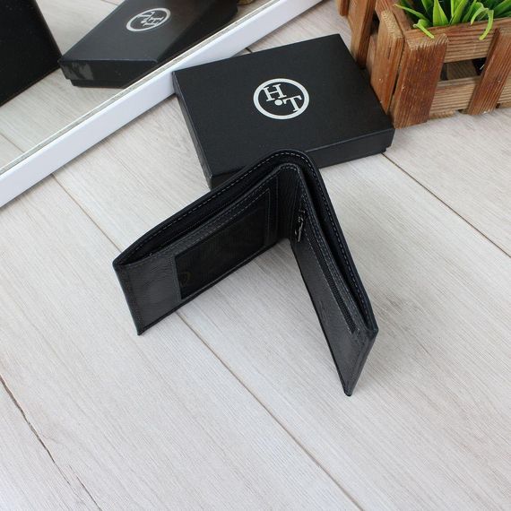 Чоловічий гаманець з натуральної шкіри. Кошелек мужской кожаный | Зображення 2