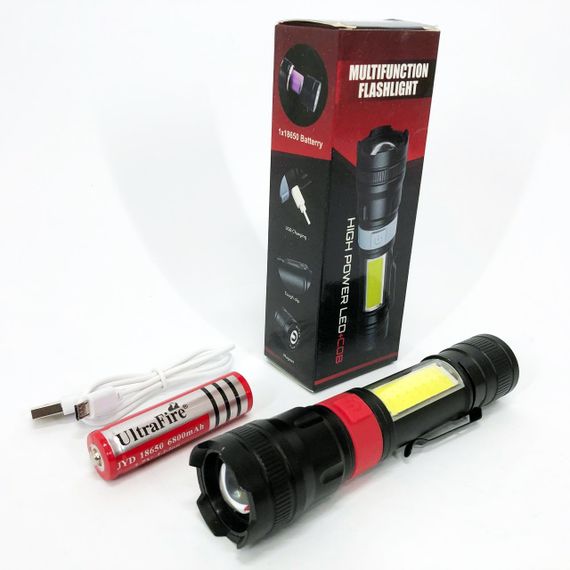 Ліхтар портативний переносний PL-826-P70-COB(white+red), Ліхтар переносний з світлодіодною лампою OA-44 | Зображення 2