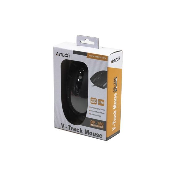 Мишка A4Tech OP-760 Black | Зображення 3