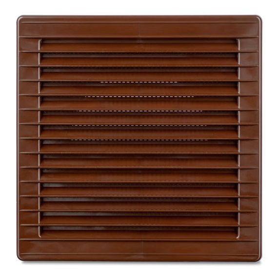 Решітка вентиляційна з регульованням АirRoxy 170x170 коричнева (02-329)