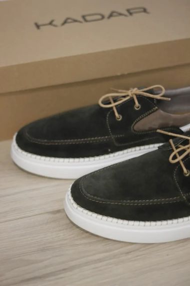 Зеленые мужские мокасины 44 размер | Зображення 5