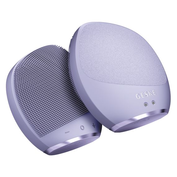 Ультразвукова щітка для тіла та інтенсивний пілінг GESKE Sonic Body Brush&Intensive Exfoliator 7в1 starlight, Фіолетовий | Зображення 5