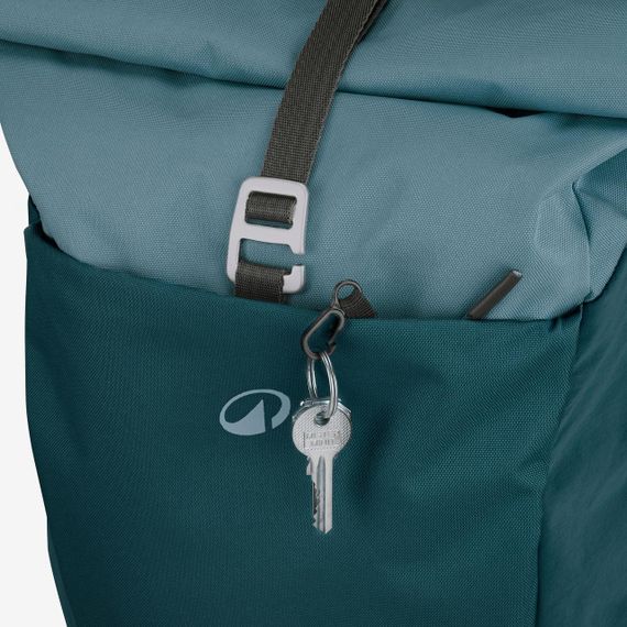 Рюкзак NH500 Rolltop 16л+4 для туризму синій - 17 л | Зображення 7
