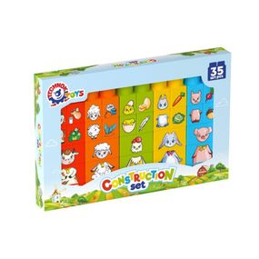 Дитячий Конструктор "Тварини" 6849TXK 35 елементів