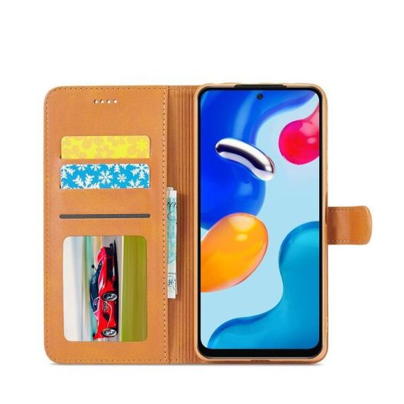 Чохол книжка iMeeke для Xiaomi 11T / 11T Pro колір Коричневий | Зображення 1