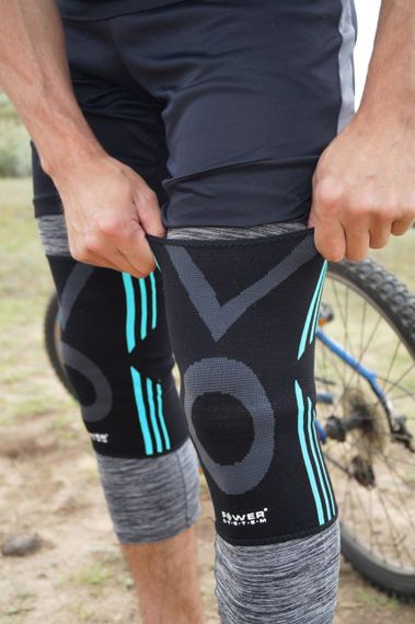 Наколінники Power System PS-6021 Knee Support Evo Black/Blue (пара) M | Зображення 9
