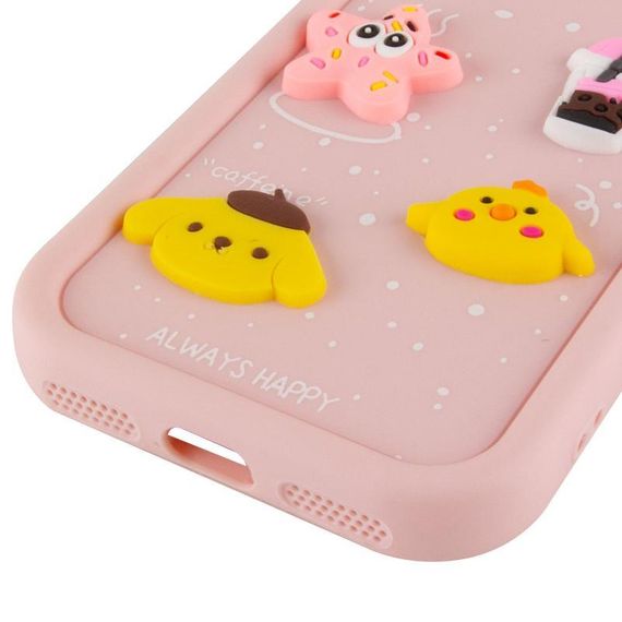 Чохол TPU Toys Case with Ears для Apple iPhone 12 Pro Max (6.7") Light Pink | Зображення 4