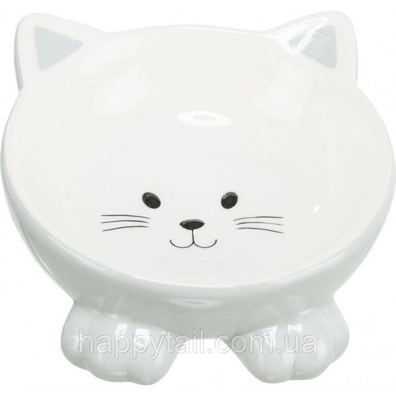 Миска Trixie для котів Котик керамічна 150 мл d-14 см | Зображення 2