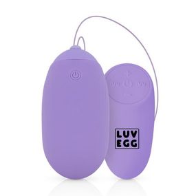 Вагінальне яйце з вібрацією та дистанційним пультом Luv Egg XL лілове
