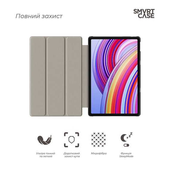 Чохол до планшета Armorstandart Smart Case Xiaomi Redmi Pad Pro / Poco Pad Black (ARM77456) | Зображення 2
