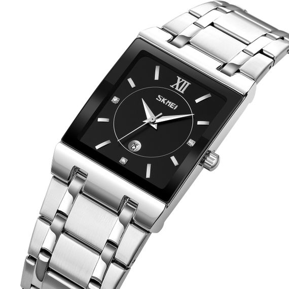 Годинник S2kmei 9263SIBK Silver-Black | Зображення 1