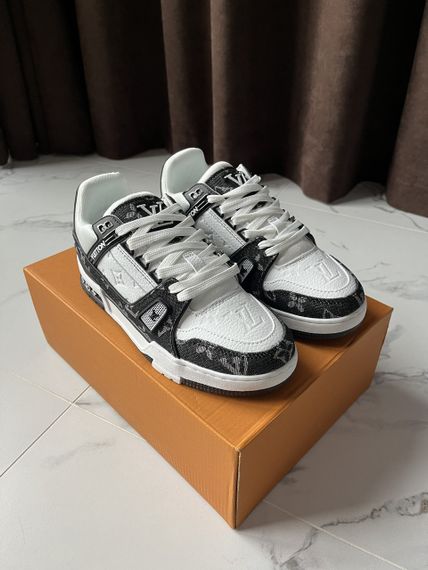 Кросівки Trainer White Black  (топ якість) 45 29 | Зображення 6
