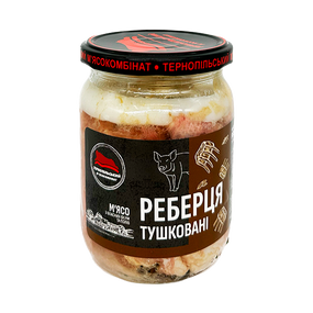 Ребрышки тушеные Тернопольский мясокомбинат 500 г