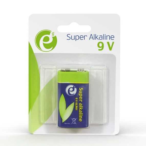 Батарейка лужна Energenie EG-BA-6LR61-01