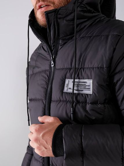 Чоловічий спортивний костюм трійка колір чорний р.XL 448009 | Зображення 6