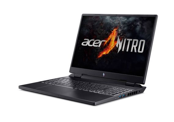 Ноутбук Acer Nitro 16 AN16-42 16' WUXGA IPS, AMD R7-8845HS, 32GB, F1TB, NVD4060-8, Lin, чорний (NH.QSKEU.005) | Зображення 3