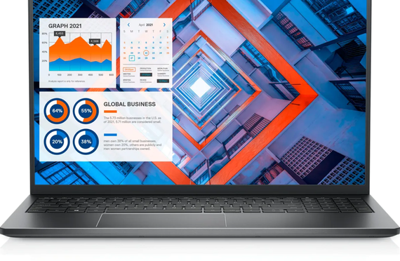 Ноутбук Dell Vostro 7510 15.6" FHD IPS i7 11800H 16Gb SSD 256Gb RTX 3050 Б/В