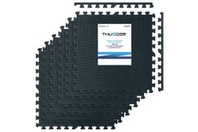 Килимок-пазл THUNDER PZ-01 60 х 60 чорний (PZ-01)