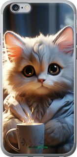 Чохол на iPhone 6 Plus Білий кіт "5646t-48-2448"
