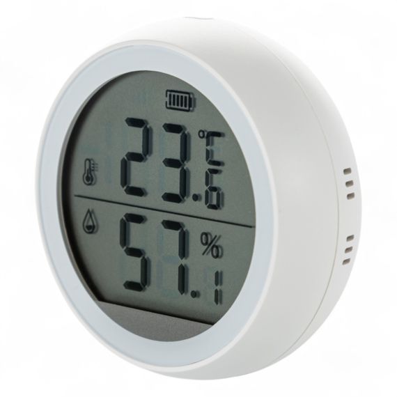 412041 Беспроводной датчик температуры и влажности с экраном Tervix Pro Line ZigBee T&H