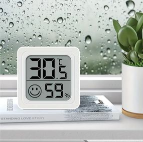 Міні РК-цифровий термометр і гігрометр — портативний вимірювач температури та вологості для дому та вулиці