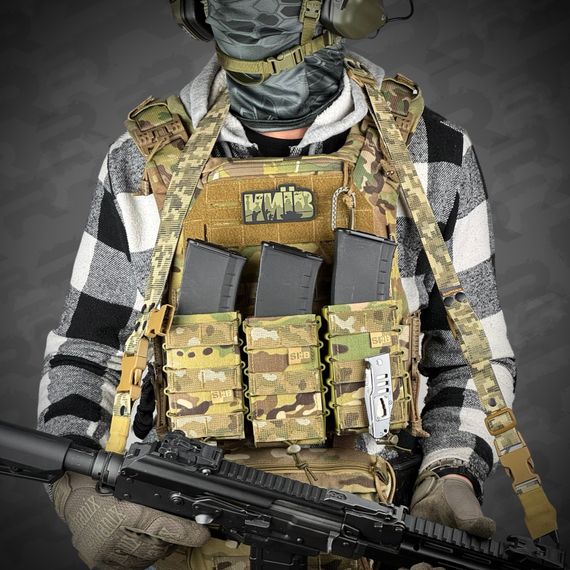 Ремінь збройовий одно/двоточковий RAGNAROK "ODIN" Gen.II carbine Піксель | Зображення 3