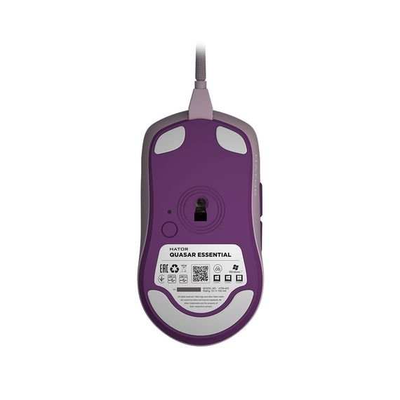 Мишка Hator Quasar Essential USB Lilac (HTM-403) | Зображення 5