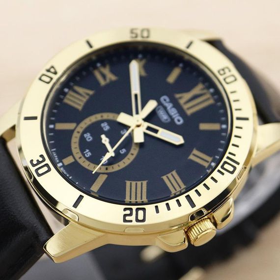 Часы наручные мужские Casio MTP-VD200GL-1B | Зображення 1