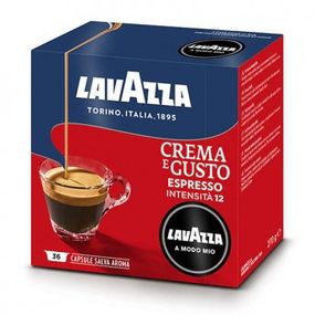 Кофе в капсулах Lavazza A Modo Mio Crema e Gusto 36 шт. (Лавацца Модо Мио). Италия