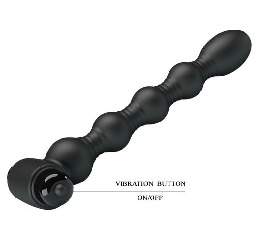 Анальная цепочка MR PLAY - Vibrating Anal Plug, BI-040105-MR sexstyle | Зображення 8