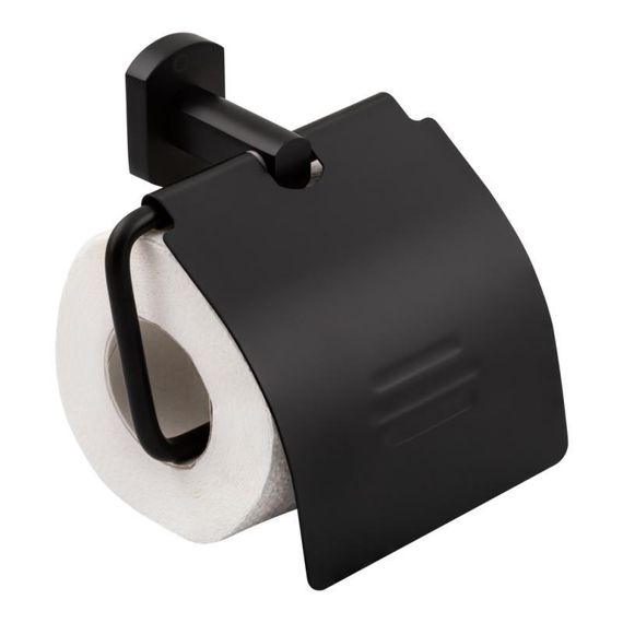 Тримач для туалетного паперу Qtap Liberty QTLIBBLM1151 Black | Зображення 2