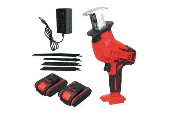 Портативная аккумуляторная сабельная пила лобзик 48V 2АКБ RED