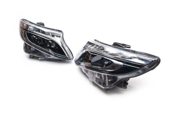 Передние LED фары (V-class дизайн 2 шт) для Mercedes Vito / V W447 2014-2024 гг | Зображення 2