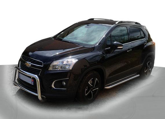Передняя дуга WT005 (нерж.) для Chevrolet Trax 2012-2024 гг