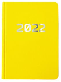 Планировщик еженедельник 4Profi формат A6 Датированный 2022 96 листов желтый 904808
