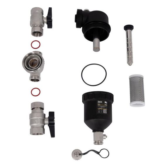 Фильтр-дешламатор Thermo Alliance Forte 1", поворотный (магнитный шламоуловитель) TAF400G25 | Зображення 7