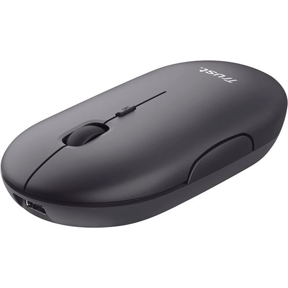 Мишка Trust Puck Wireless/Bluetooth Silent Black (24059) | Зображення 6