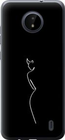 Чехол на Nokia C20 Силуэт1 "4590u-2510-17620"