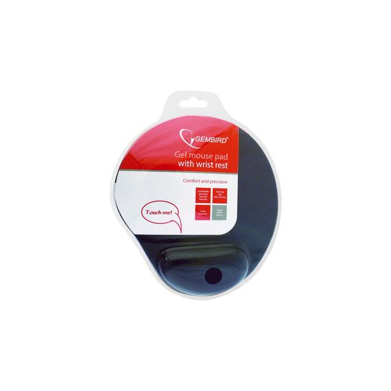 Килимок для мишки Gembird MP-GEL-BK | Зображення 1
