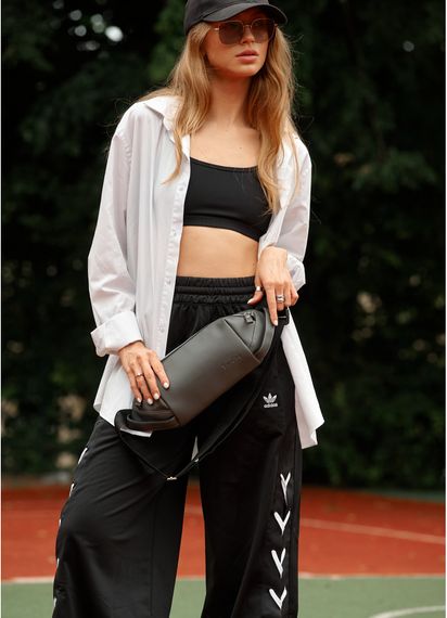 Сумка жіноча Sambag HOLSTER MSH Графітова 36 х 14 х 4 см (87113009) | Зображення 2