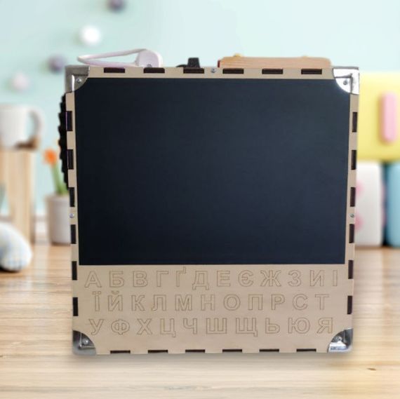 Развивающая игрушка Бизикуб Temple Group TG200132 30х30х30 см Розовый | Зображення 7