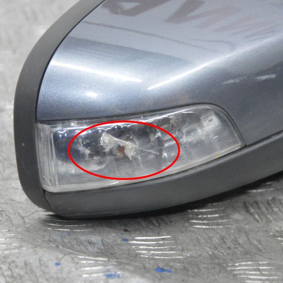 Дзеркало праве 8 pin Volvo S40 V50 2004-2008 Дзеркало бокове праве 8 пінів Вольво с40 в50 30716297 | Зображення 4