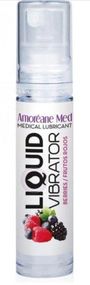 Стимулирующий лубрикант от Amoreane Med: Liquid vibrator - Berries ( жидкий вибратор ), 10 ml Sex Aura
