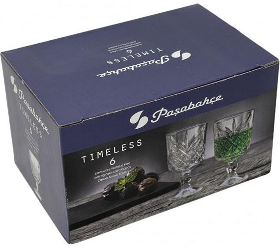 Набір 6 чарок Pasabahce Timeless 60мл скляні | Зображення 7
